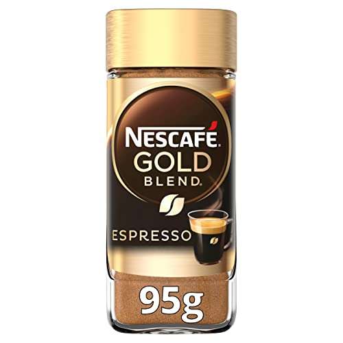 Nescafe Gold Blend Espresso Instant Coffee (Pack of 6 x 95g) £9 / £7.61 Subscribe & Save With Applied Voucher + 15% Off On 1st S&S @ Amazon