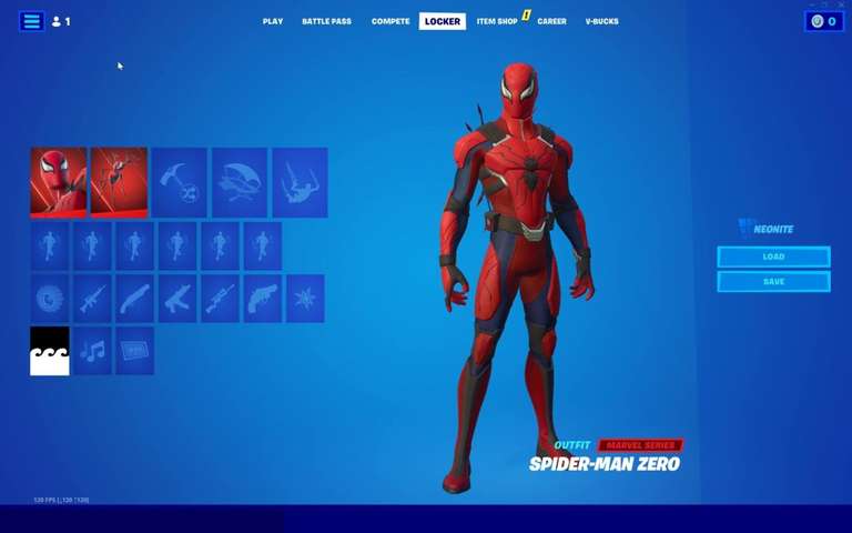 Fortnite - Spider-Man Zero Outfit (DLC) Epic Games Key GLOBAL £1.59 @ Eneba / Games key shop