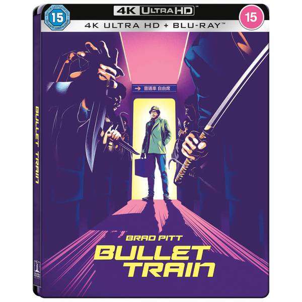 Bullet Train 4K Blu-ray (4K Ultra HD + Blu-ray + Digital HD)