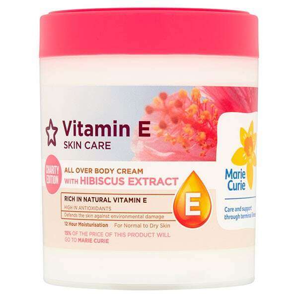 Vitamin E All Over Body Cream (3 Options/Variations) 475ml/465ml :- 2 TUBS FOR £5.23 + Free Click & Collect @ Superdrug