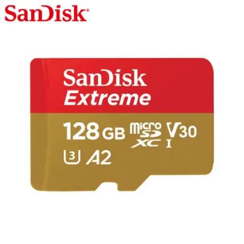SanDisk 128GB Extreme Micro SD Card (SDXC) - 190MB/s