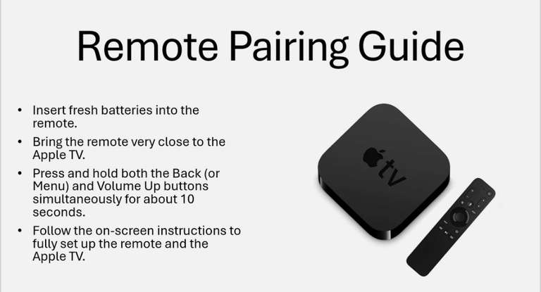 Apple TV 4K Media Streamer 3rd Gen 64GB – Refurbished, A2737 at