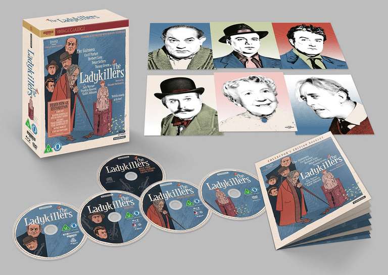 Ladykillers 1955 4K Blu Ray Deluxe Set - With Code