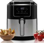 Hisense, Air Fryer, Power 1700W, Capacity 5 L with LED Display and Touch Controls, Digitally Adjustable Temperature BPA and PFOA Free