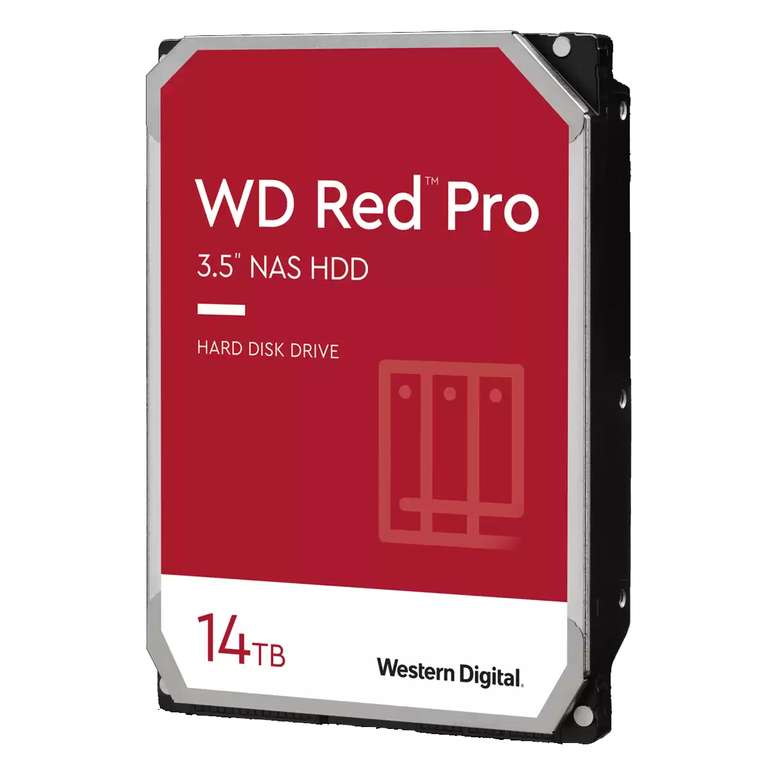 2x 14TB WD Red Pro NAS Hard Drive [WD141KFGX]