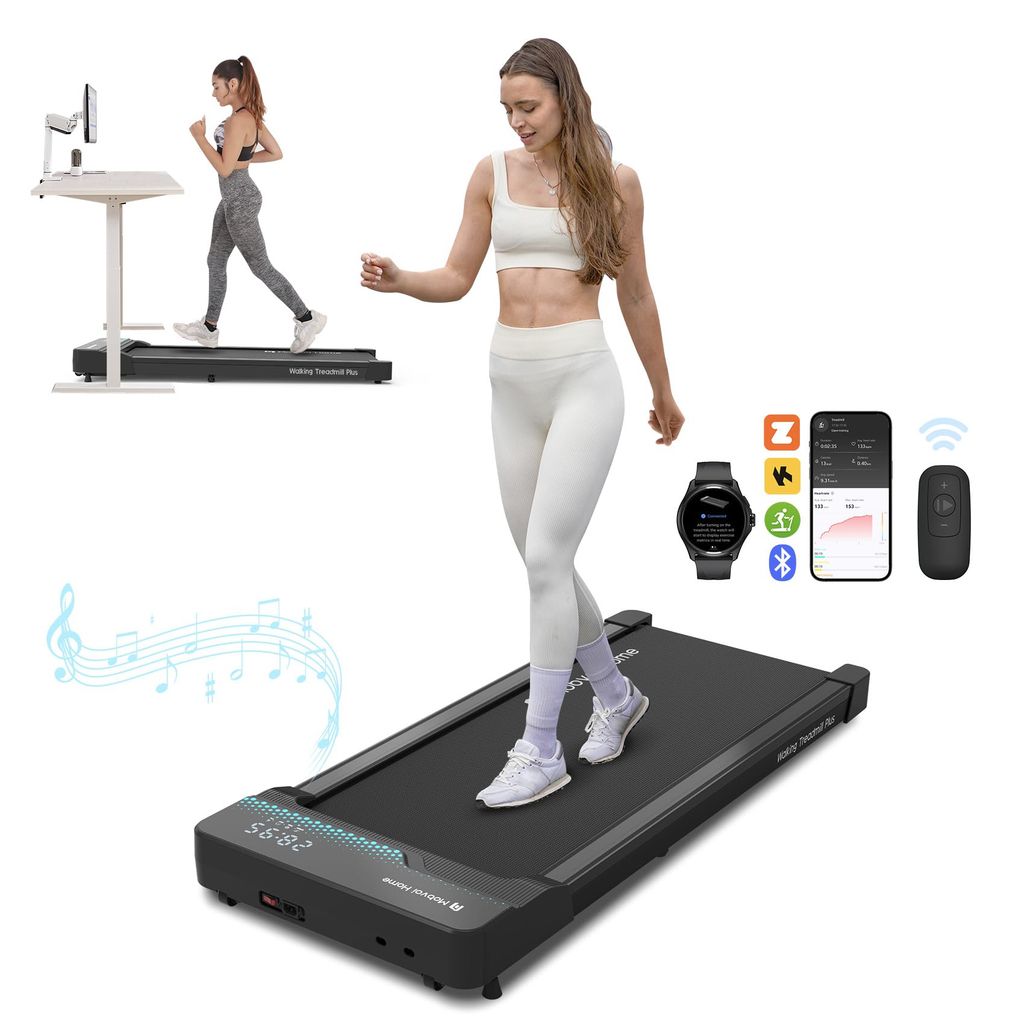 Mobvoi Walking Pad Smart AI Under Desk Treadmill Portable (Walking Plus £58 / Walking Edge £64.99 / Walking Fit £78.99) - Prime members