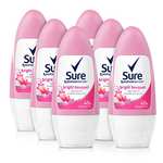 Sure Women’s roll on deodorant bright bouquet x6 for £6 @ Amazon