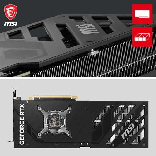 MSI GeForce RTX 4070 SUPER 12G VENTUS 3X OC Gaming Graphics Card - 12GB GDDR6X