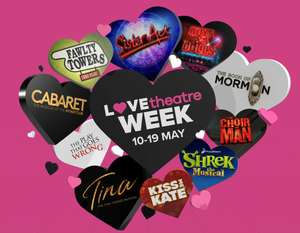 No Booking fees on West End Shows For Tickets From The 11th Of May To The 7th Of July 2024