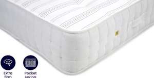 Enid Extra Firm Ortho 2000 Pocket Mattress double