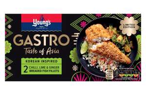 Youngs Gastro Japanese or Korean inspired Fish fillets at St Mathews Walsall