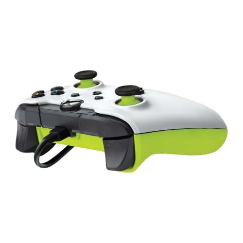 PDP Electric White Wired Controller for Xbox One, Series X|S / PC - £22.95 delivered @ Amazon