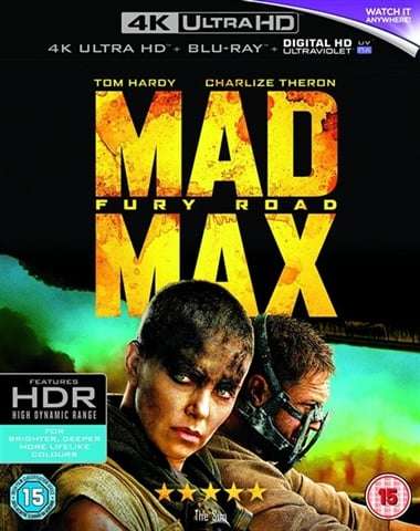 Mad Max Fury Road 4k Blu-Ray Used £6 (Free Click & Collect) CEX