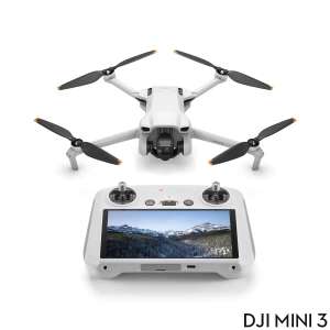 DJI Mini 3 Drone with DJI Remote Control and 128GB Samsung microSD card