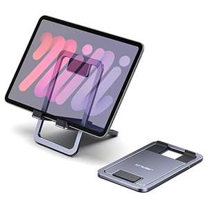JSAUX Universal Tablet Stand, Portable Foldable Tablet Holder for Desk - Sold by JS Digital UK
