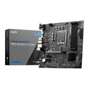MSI PRO Intel B660M-P DDR4 mATX Motherboard - £91.48 delivered @ Ebuyer