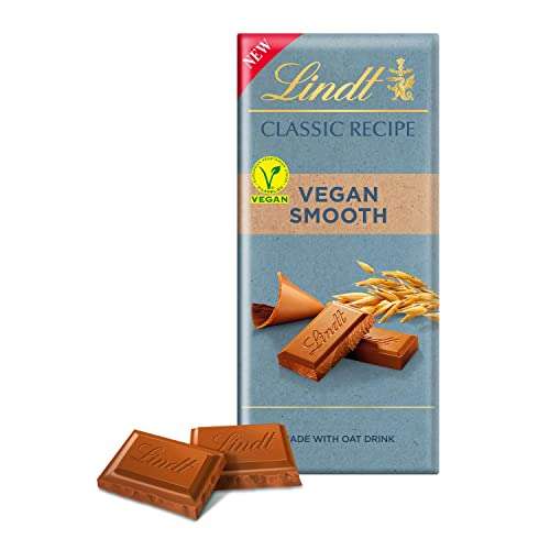 Lindt Vegan Chocolate Bar, 100g - £2.50 (minimum order 3) @ Amazon