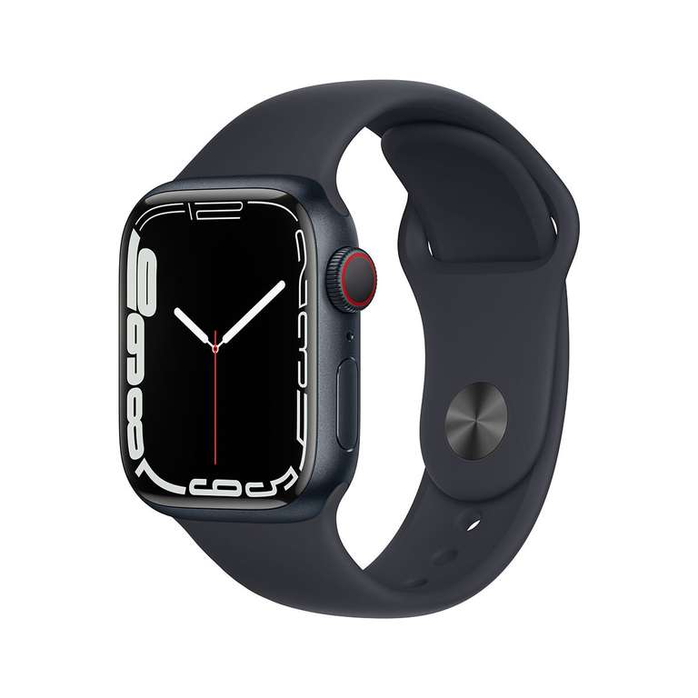 Apple Watch Series 7 GPS + Cellular, 41mm Aluminium Case with Sport Band - 5 colours £379.99 @ Costco