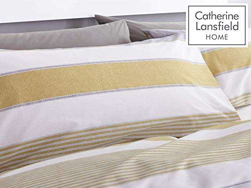 Catherine Lansfield Newquay Stripe Easy Care Single Duvet Set £8.66 @ Amazon