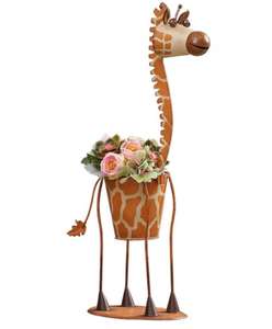Cute giraffe planter £18 + £2.95 delivery @ Red Candy