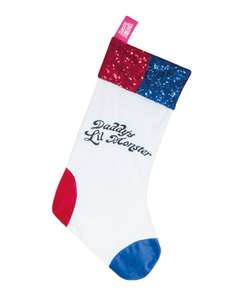 Harley Quinn "Daddy's Lil Monster" Christmas Stocking