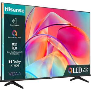 Hisense 50" 4K Ultra HD QLED Smart TV 50E7KQTUK + 5 Year Warranty - W/Code | Sold by Marks Electrical (UK Mainland)