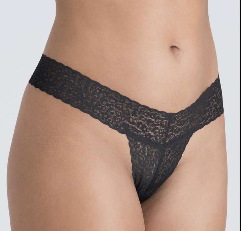 Lovehoney Wild Pink Lace Thong Set (3 Pack) - £4.49 + Free Delivery With Code - @ Lovehoney