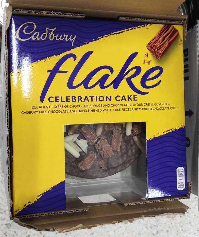 Cadbury Flake Celebration Chocolate Cake - Instore (Portsmouth)