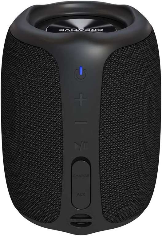 Creative MUVO Play Portable Bluetooth 5.0 Speaker, Waterproof, Up to 10 hours of Battery Life (Black)with voucher - Creative Labs Europe FBA