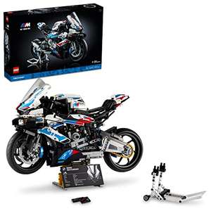 LEGO 42130 Technic BMW M 1000 RR Motorbike Model Kit for Adults, Build and Display Motorcycle Set with Authentic Features - £133.93 @ Amazon