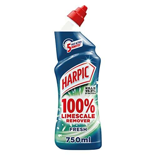 Harpic Limescale Remover Fresh 750 ml (Pack of 12) £13.26 S&S / £10.14 with 20% voucher