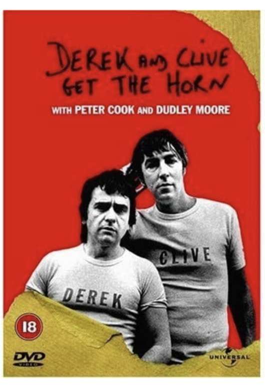 Derek And Clive Get The Horn DVD (Used) £2.87 with code @ World of Books