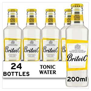 Britvic Indian Tonic Water - Carbonated Drink - Pack of 24 x 200ml £10 / £9 S&S @ Amazon