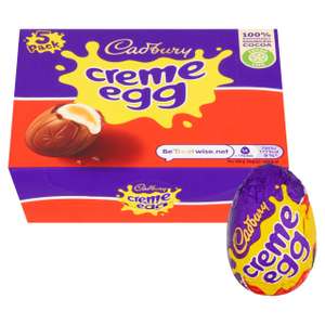 Cadbury 5 Creme Eggs 197g £1.25 Instore @ Sainsburys Derby