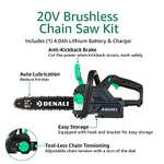 Amazon Brand Denali by SKIL 20v Brushless 30 cm Chain Saw with 4.0Ah Battery & Charger - £82.46 @ Amazon