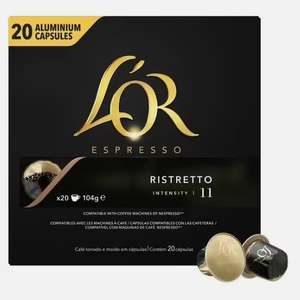 L'or nespresso capsules 20pk lungo and ristretto @ Asda Westwood