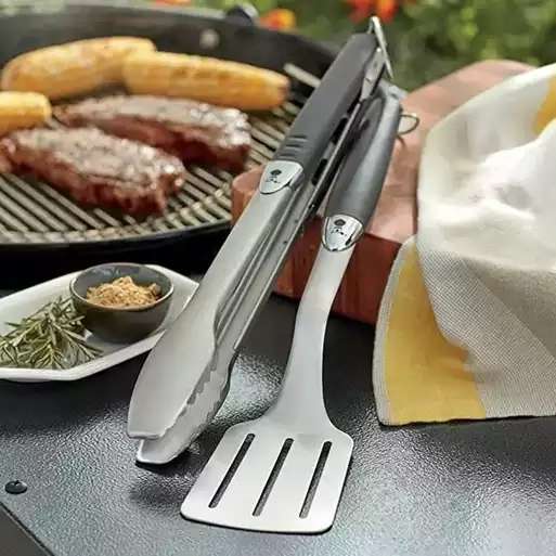 Weber Premium Compact Tool Set for Grilling