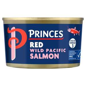 Princes Red Wild Pacific Salmon 105g Tins (Speke & Cressington)