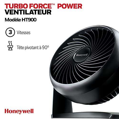Honeywell HT 900E Powerful and Quiet Turbo Fan Black (EU plug) £17.98 delivered @ Amazon France