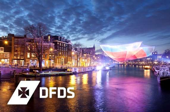 Newcastle to Amsterdam - 2 night mini cruise DFDS for 2 people with private cabin and Amsterdam bus transfers = £74 via Itison