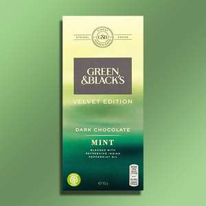 18x Green & Black's Velvet Edition Dark Chocolate Mint 90g Bars (BBE 05/07) - £12 delivered @ Yankee bundles
