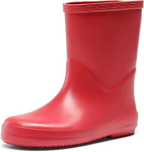 Kids' Waterproof, Non Slip Rain Boots - 5 colour options £8.99 @ dreampairsEU / Amazon