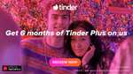 Get 6 Months of Tinder Plus free when you Download through HUAWEI App gallery (See Description)