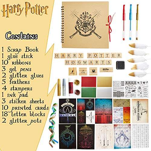 Harry Potter Scrap Book Set for Children, Arts and Crafts for Kids £8.49 with voucher Sold by Get Trend Fulfilled by Amazon