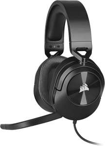CORSAIR HS55 SURROUND Gaming Headset Black £37.49 / White £39.99 ( USB / 3.5mm / Dolby Audio 7.1 surround sound / iCUE Compatible )