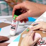 Pritt Glue Stick, Safe & Child-Friendly Craft Glue for Arts & Crafts Activities 5 x 11g