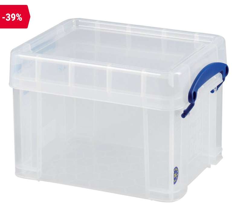 Really Useful Box Plastic Storage 3 Litre 245 x 180 x 160 mm