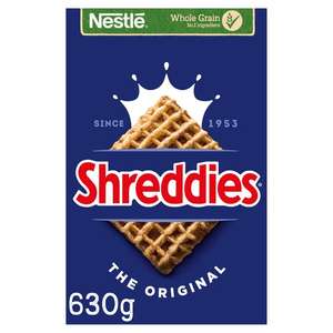 Nestle Shreddies The Original Cereal 630G £1.62 @ Tesco