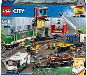 LEGO 60198 City Cargo Train Toy RC Electric Battery Powered Set - £109.99, free click and collect @ Smyths Toys