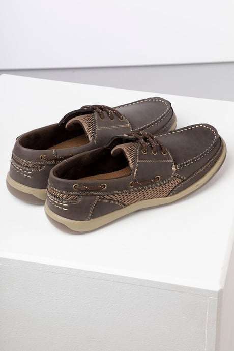 Croft & Barrow Mens Leather Boat Shoes (4 Colours / Sizes 8.5 - 11)